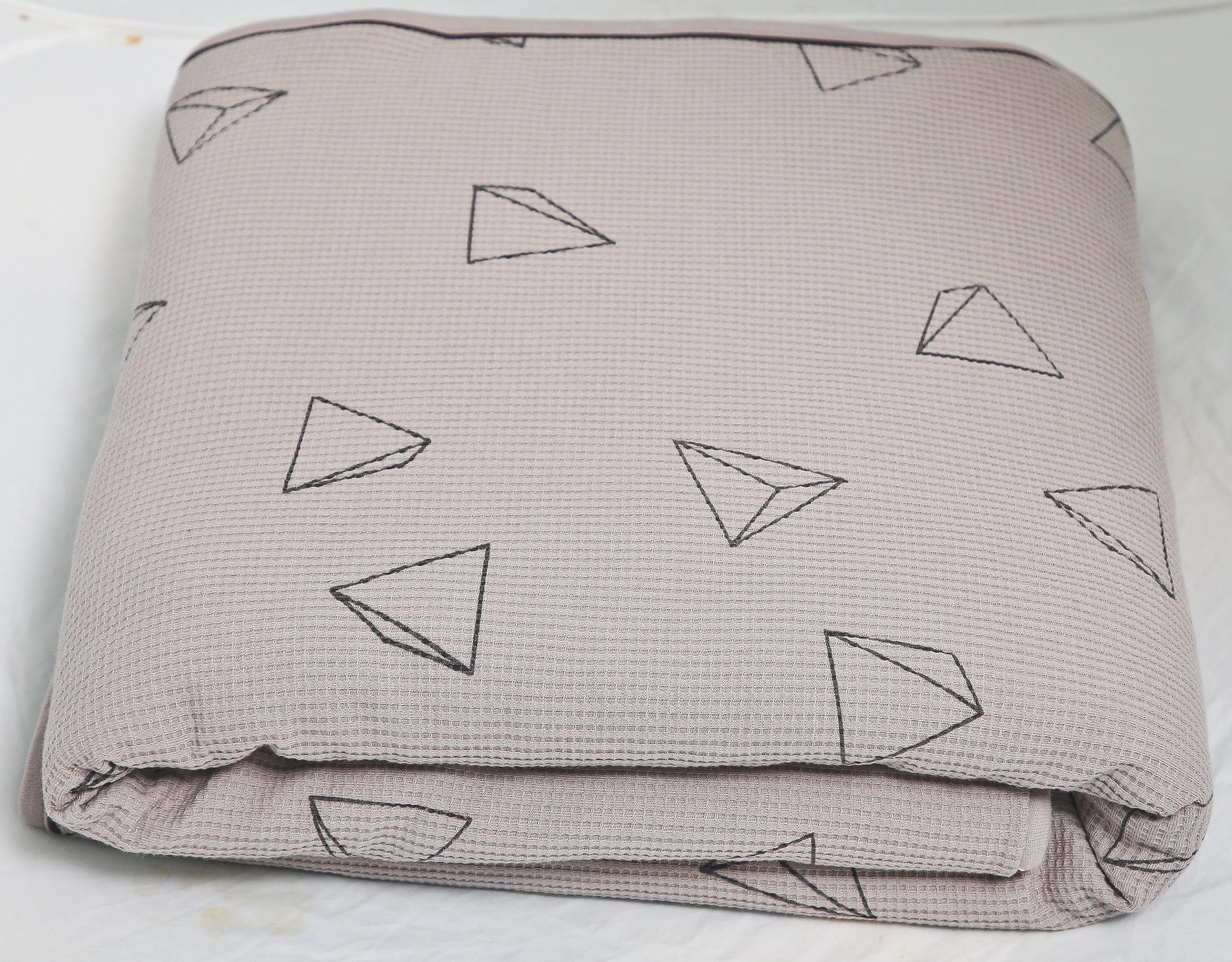 Small Waffle Winter Blanket 80x80 cm