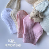 Baby Socks Pack of 4 -  Biona , size: NB !